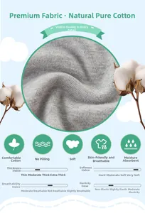 Détail du tissu en maille de coton naturel gris pour ensemble de t-shirt d'été enfant
