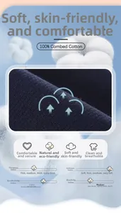 Macro texture of 100% combed cotton fabric for kids sports pants showing material quality