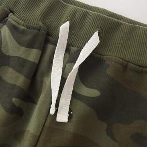 Pantalon de jogging camouflage enfant avec taille élastique et cordon de serrage
