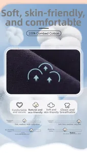 Macro view of 100% combed cotton fabric for boys sweatpants showing soft texture