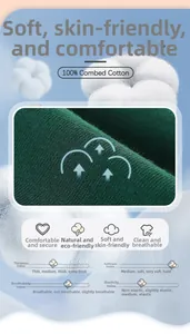 Détail du tissu 100% coton peigné avec texture douce sur pantalon de sport garçon