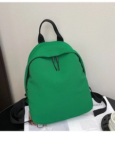 Women Minimalist Oxford Cloth Backpack Honeycomb Textured Large Capacity Travel Casual Daypack Durable Top Handle Bag