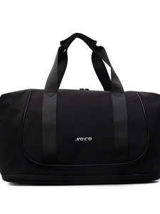 Sac de yoga noir en nylon avec logo NOCO et poignées robustes pour le fitness