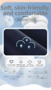 Macro detail of 100% combed cotton fabric with breathable texture for boys' joggers