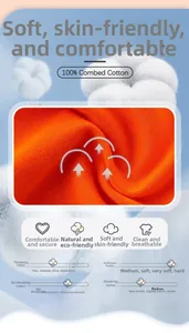 Close-up of 100% combed cotton fabric detail for orange Halloween pumpkin long sleeve shirt