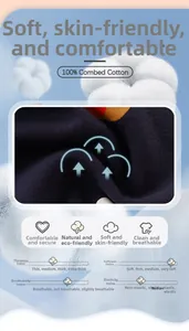 Detailaufnahme der dunkelblauen 100% Baumwolltextur für Kinder Elch-Sweatshirt