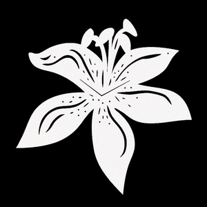 Elegant pearlescent gold lily wine glass place card for wedding reception tables