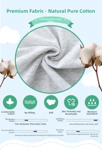Détail du tissu 100% coton naturel pour t-shirt garçon avec texture respirante