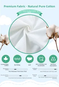 Détail du tissu en coton naturel respirant et doux pour ensemble d'été garçon tricoté