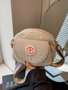 Women Canvas Polyester Crossbody Bag Fashion Wide Strap Shoulder Bag Lightweight Pleated Square Messenger Bag For Casual Daily Commuting