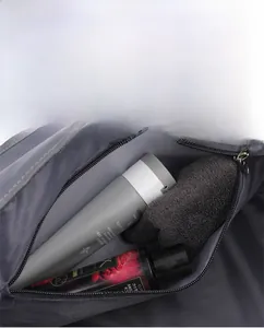 Waterproof travel bag with a specialized compartment for wet and dry separation