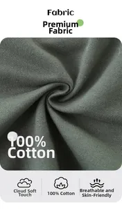 Detailed macro view of premium 100% cotton knit fabric for breathable kids' sports shorts