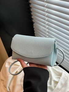 Petit Sac Carré Tendance Mode Femme en Cuir PU de Haute Qualité Texture Grain de Galet Sac Bandoulière Minimaliste Pour Quotidien