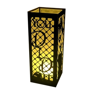 Graduation Season Hollow Paper Lampshade Black Laser Cut Lantern For Table Decor Celebration Party Supplies You Did It Design