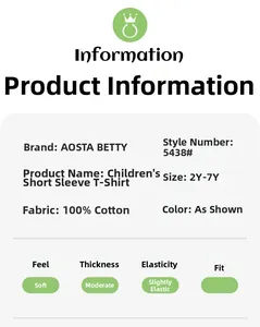 Size chart for 100% cotton boys short-sleeved t-shirt with sailboat print and soft texture
