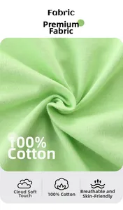 Gros plan du tricot 100 % coton pour T-shirt garçon montrant une texture douce et respirante