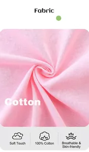 Close-up of pink 100% cotton knitted fabric showing soft texture and breathable fibers
