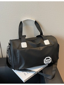 Sac de Voyage Imperméable en Nylon Grande Capacité pour Femmes Sac de Sport Pliable Sac Bandoulière Avec Compartiment Chaussures