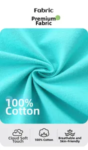 Gros plan sur un tissu 100% coton respirant et doux au toucher pour vêtements de filles