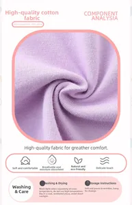 Dettaglio del morbido tessuto in maglia di cotone viola 100% per t-shirt bimbi