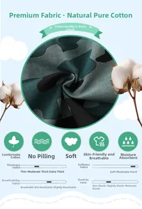 Détail du tissu en maille de coton camouflage doux pour ensemble d'été garçon