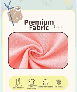 Close-up of soft pink knitted cotton fabric texture with breathable fiber details