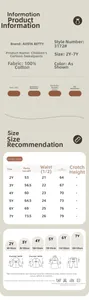 Guide des tailles pour pantalon de jogging garçon avec mesures de 2 à 7 ans