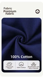 Dettaglio del tessuto in 100% cotone premium morbido e traspirante per felpe bimbi
