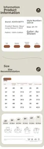 Guide des tailles pour t-shirt manches longues garçon imprimé dinosaure 2Y-7Y