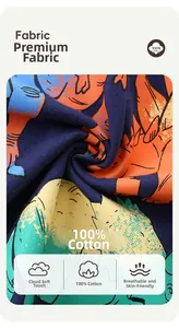 Gros plan sur tissu 100% coton doux avec imprimé dinosaure pour t-shirts à manches longues enfant