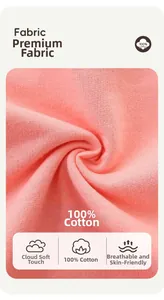 Close-up of pink 100% cotton knit fabric texture for girls joggers, soft and breathable