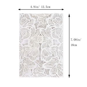 Detailed laser-cut floral pattern on white cardstock measuring 12.5cm by 18cm