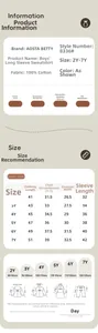 Size guide for boys' dinosaur cotton sweatshirt detailing measurements from 2Y to 7Y