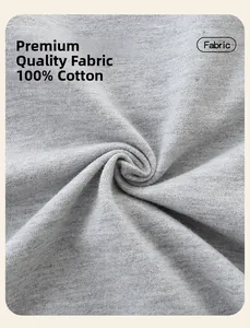 Close-up of soft grey 100% cotton knit fabric texture for girls' autumn sweatshirt