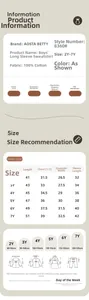 Size guide for boys dinosaur sweatshirt with cotton fabric measurements from 2Y to 7Y