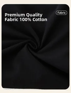 Close-up of high-quality 100% cotton black knit fabric showing soft texture and fine grain