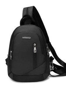 Mode Femmes Mini Sac à Dos en Toile Grande Capacité Multi Poches Sac Bandoulière Léger Sac à Dos de Voyage