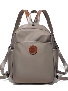 Women Fashion Backpack Waterproof Oxford Cloth Large Capacity Casual Travel School Bag Multi-Way Carry Commuter Bag