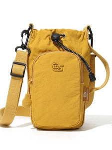 Damen Segeltuch Umhängetasche Mode Kordelzug Handytasche Outdoor Lässig Schultertasche Mit Verstellbarem Riemen