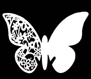 3D Butterfly Laser Cut Hollow Pearlescent Paper Cup Cards Wedding Party Seat Decoration Wine Glass Name Cards