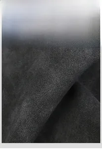 Detail showing water-resistant, scratch-resistant and wear-resistant textured fabric