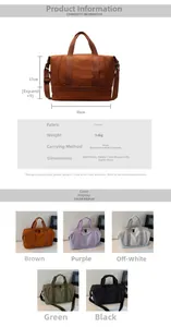 Détails de la base extensible et dimensions du sac de voyage en toile pour le fitness