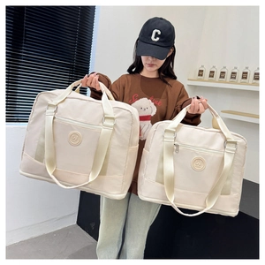 Detailed comparison of large and medium off-white waterproof travel storage bags