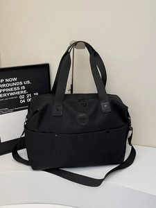 Large Capacity Canvas Sports Gym Bag Dry And Wet Separation Portable Travel Luggage Duffle Bag For Fitness Casual Women Men