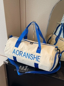 Large Capacity Travel Duffle Bag Dry Wet Separation For Men Women Sports Fitness Training Handbag With Adjustable Strap