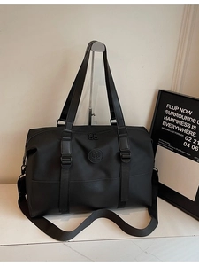 Women Large Capacity Travel Duffel Bag Waterproof Nylon Weekend Overnight Bag With Dry Wet Separation Gym Fitness Handbag