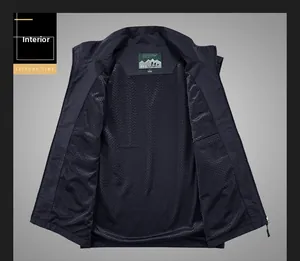 Detail of multi-pocket outdoor vest featuring breathable mesh lining and inner pocket