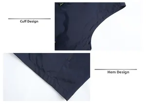 Detailed close-up of quick-dry outdoor vest showing zipper and reinforced hem stitching
