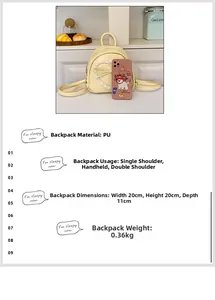 Spécifications de taille et options de transport pour le sac à dos cœur en dentelle