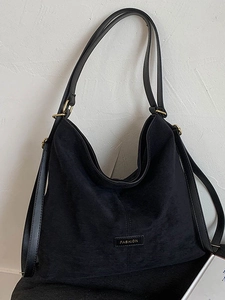 Women Large Capacity PU Leather Shoulder Bag Retro Stitching Fashion Tote Versatile Multi-way Backpack For Daily Commuting